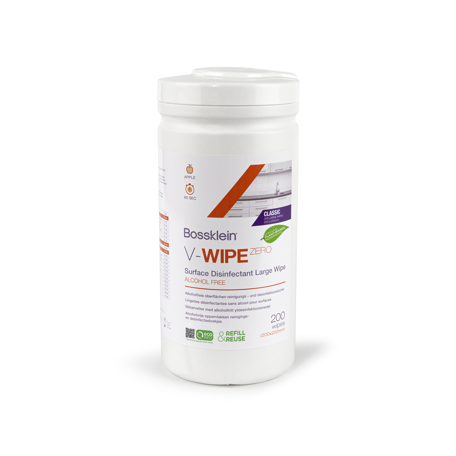 V-WIPE ZERO Classic Wipes