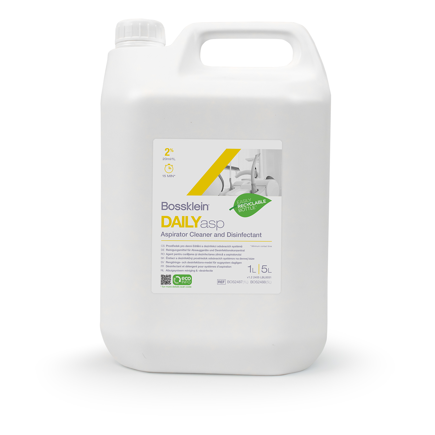 DAILYasp Aspirator Cleaner and Disinfectant - Image 3