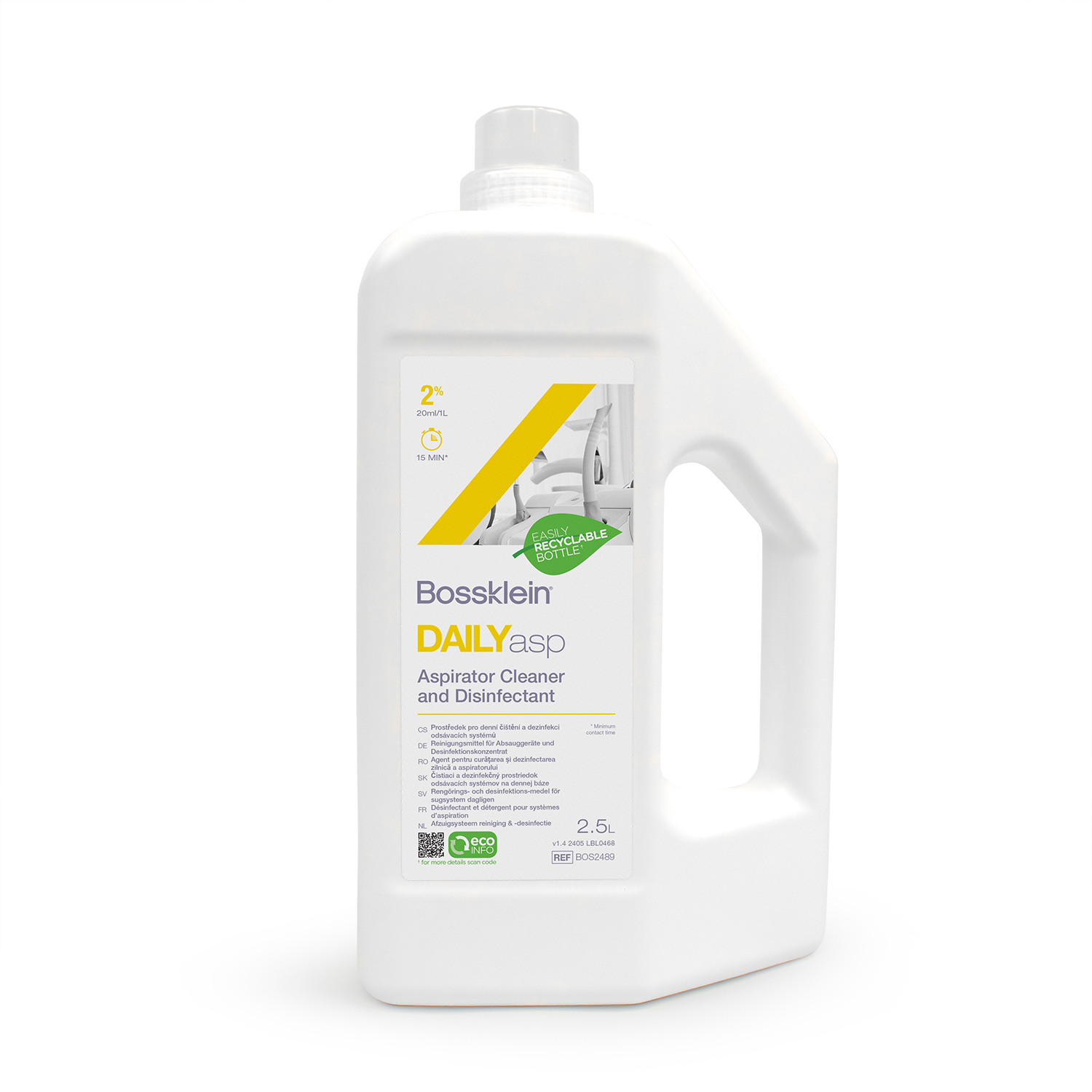 DAILYasp Aspirator Cleaner and Disinfectant