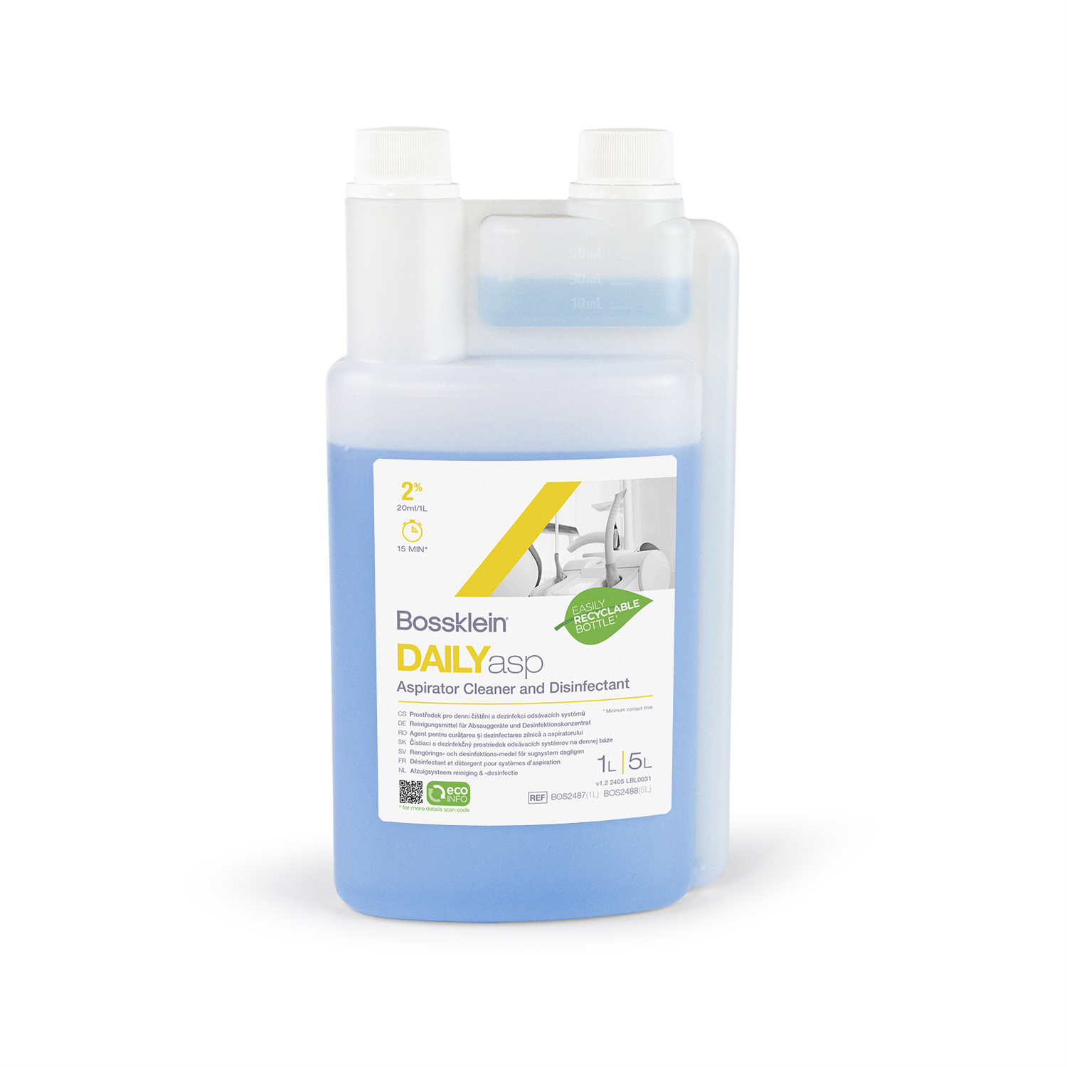 DAILYasp Aspirator Cleaner and Disinfectant - Image 2