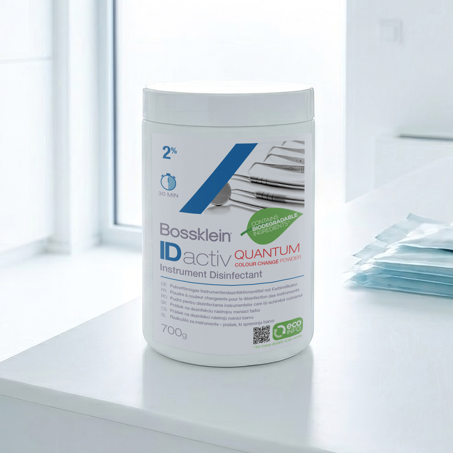 IDactiv QUANTUM Instrument Disinfectant Powder - Image 2