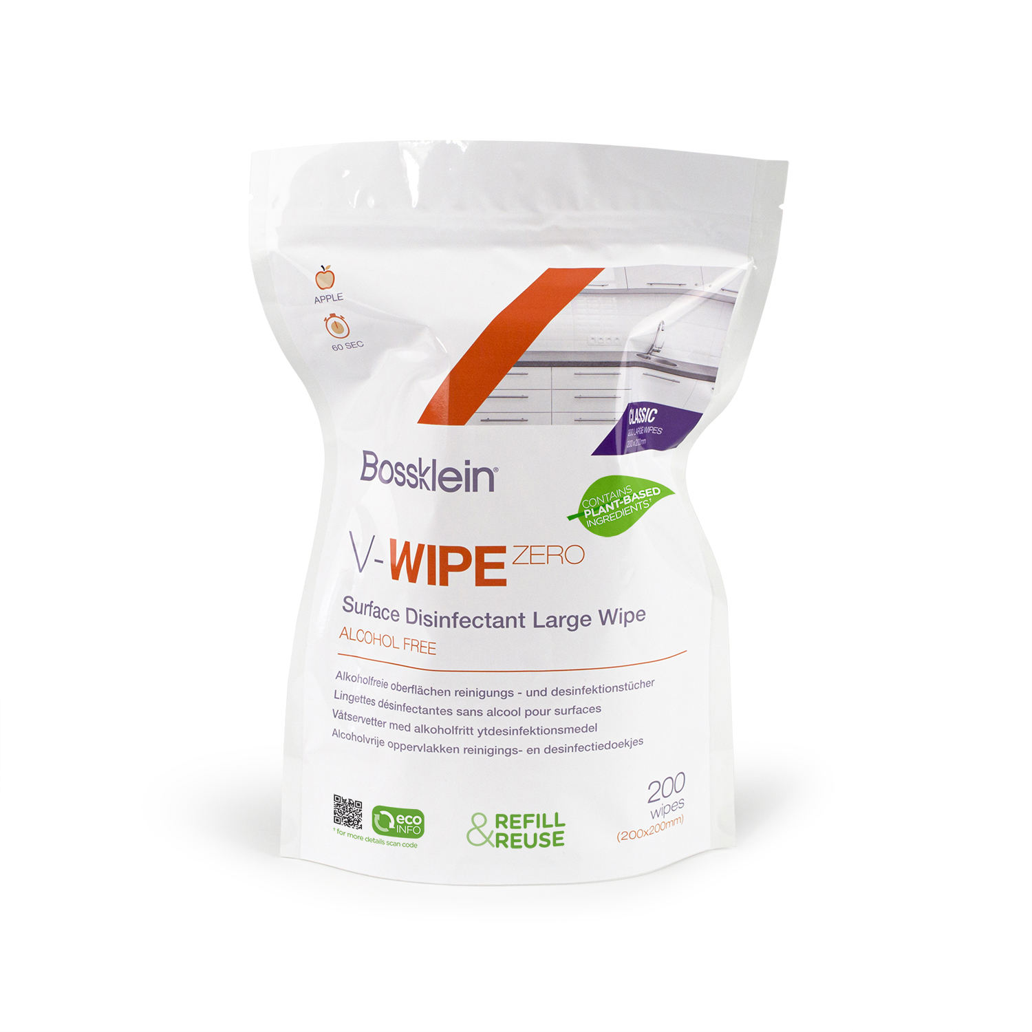 V-WIPE ZERO Classic Wipes - Image 2